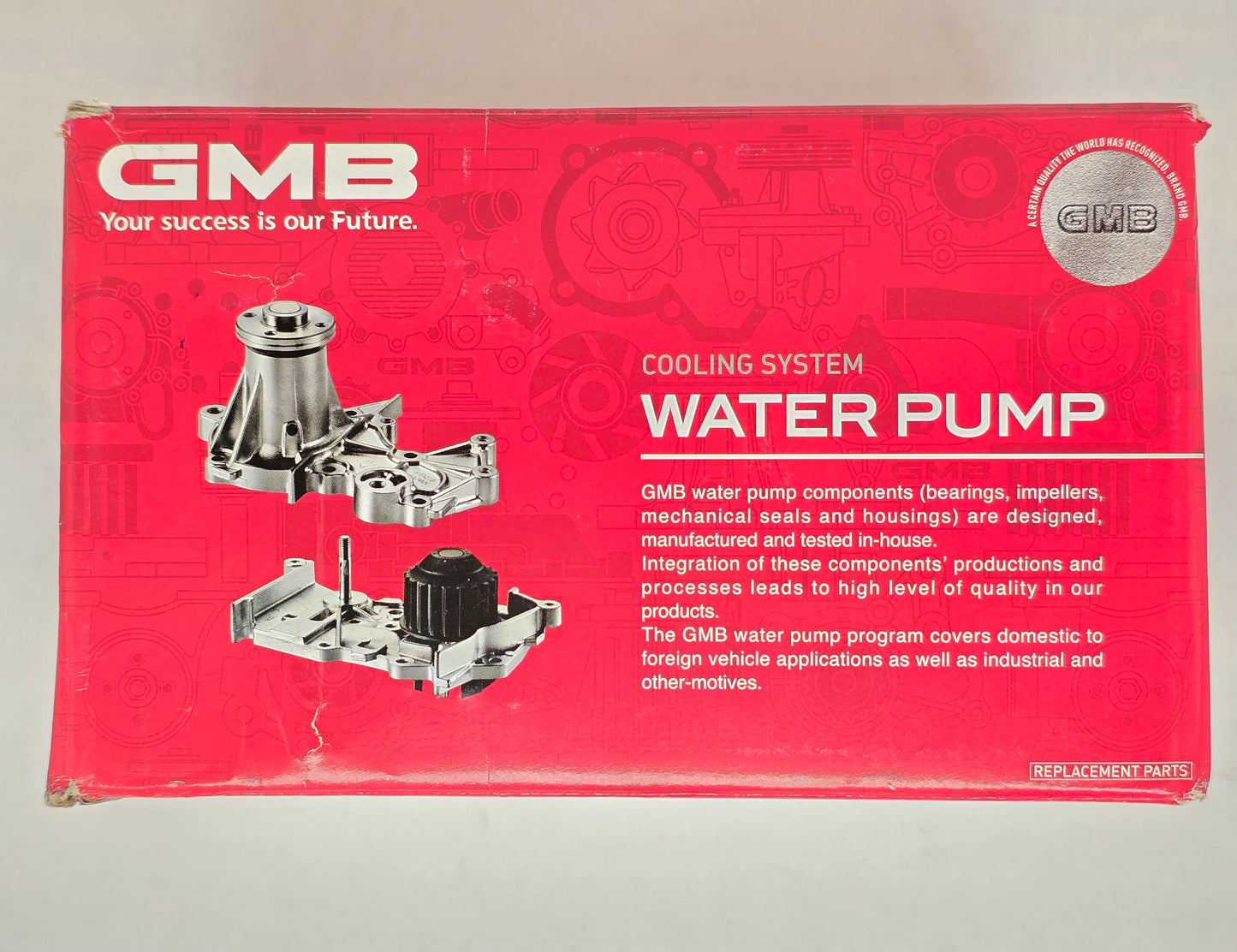 GMB Water Pump Evo 8