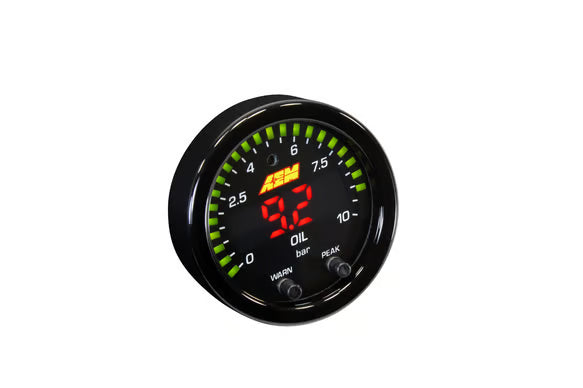 AEM X-Series Fluid Pressure Gauge Kit