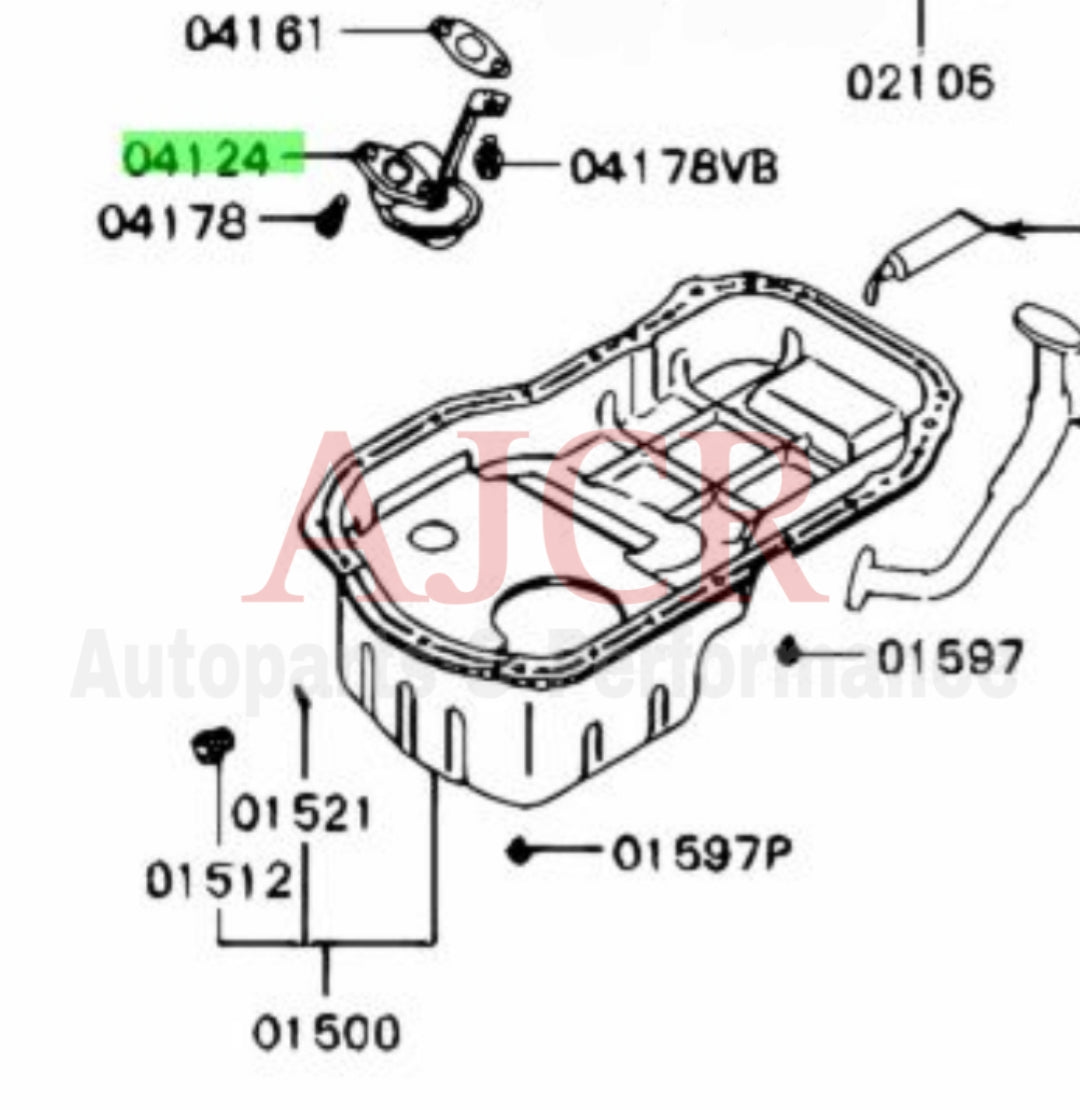 Mitsubishi Engine Oil Strainer for Evo 4-9