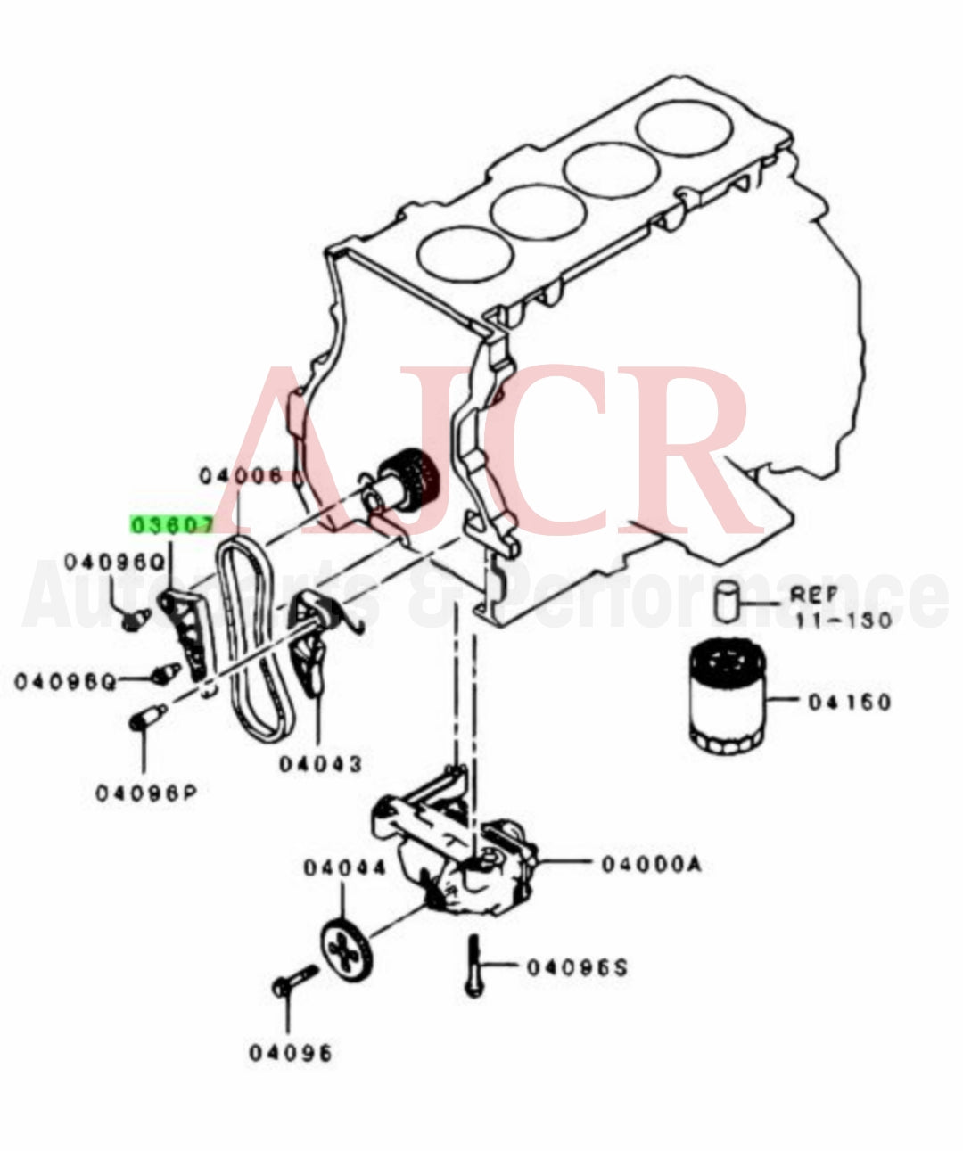 Mitsubishi Oil Pump Guide Evo X