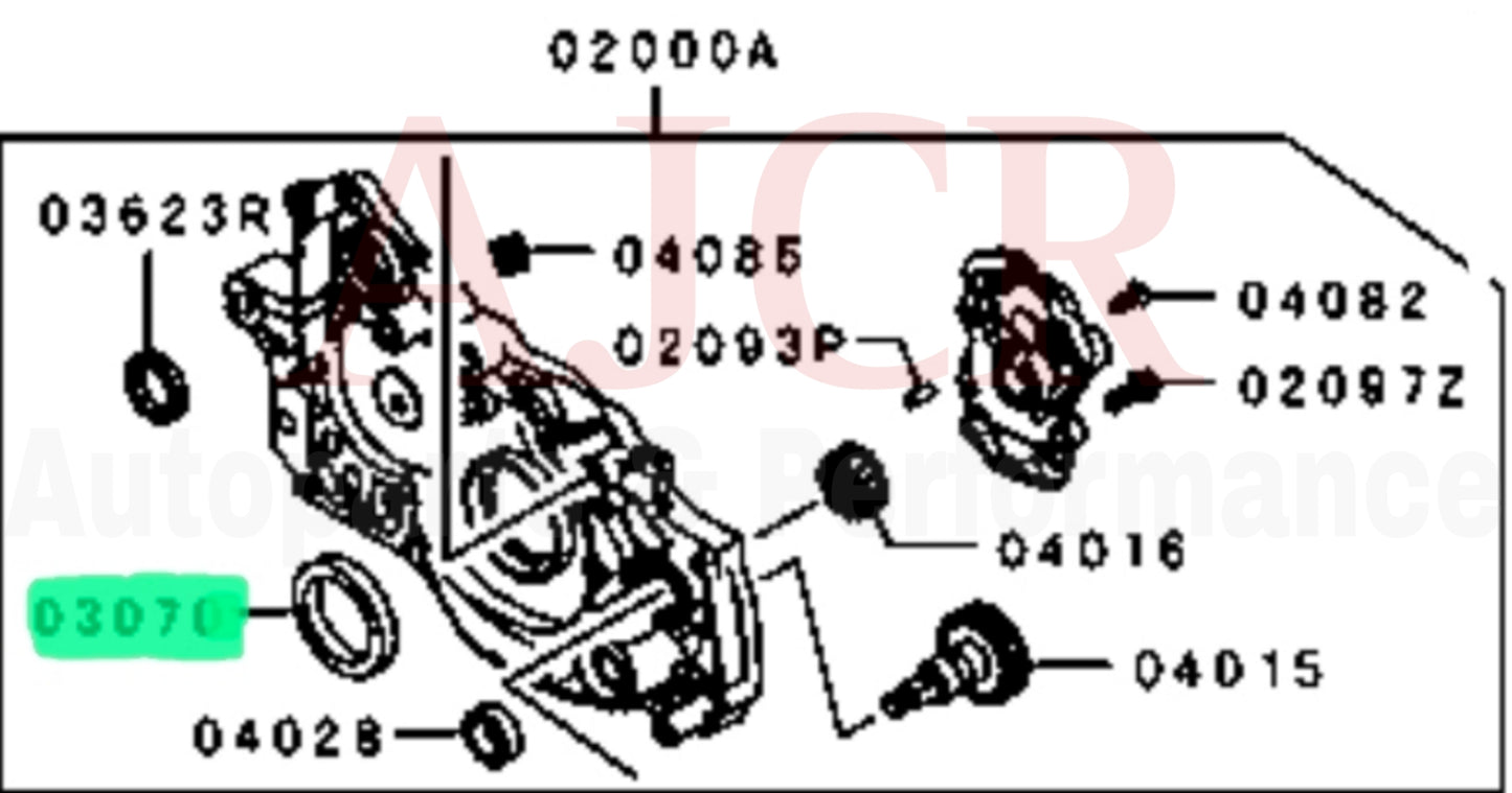Mitsubishi Front Main Crankshaft Oil Seal Evo 1-9/DSM
