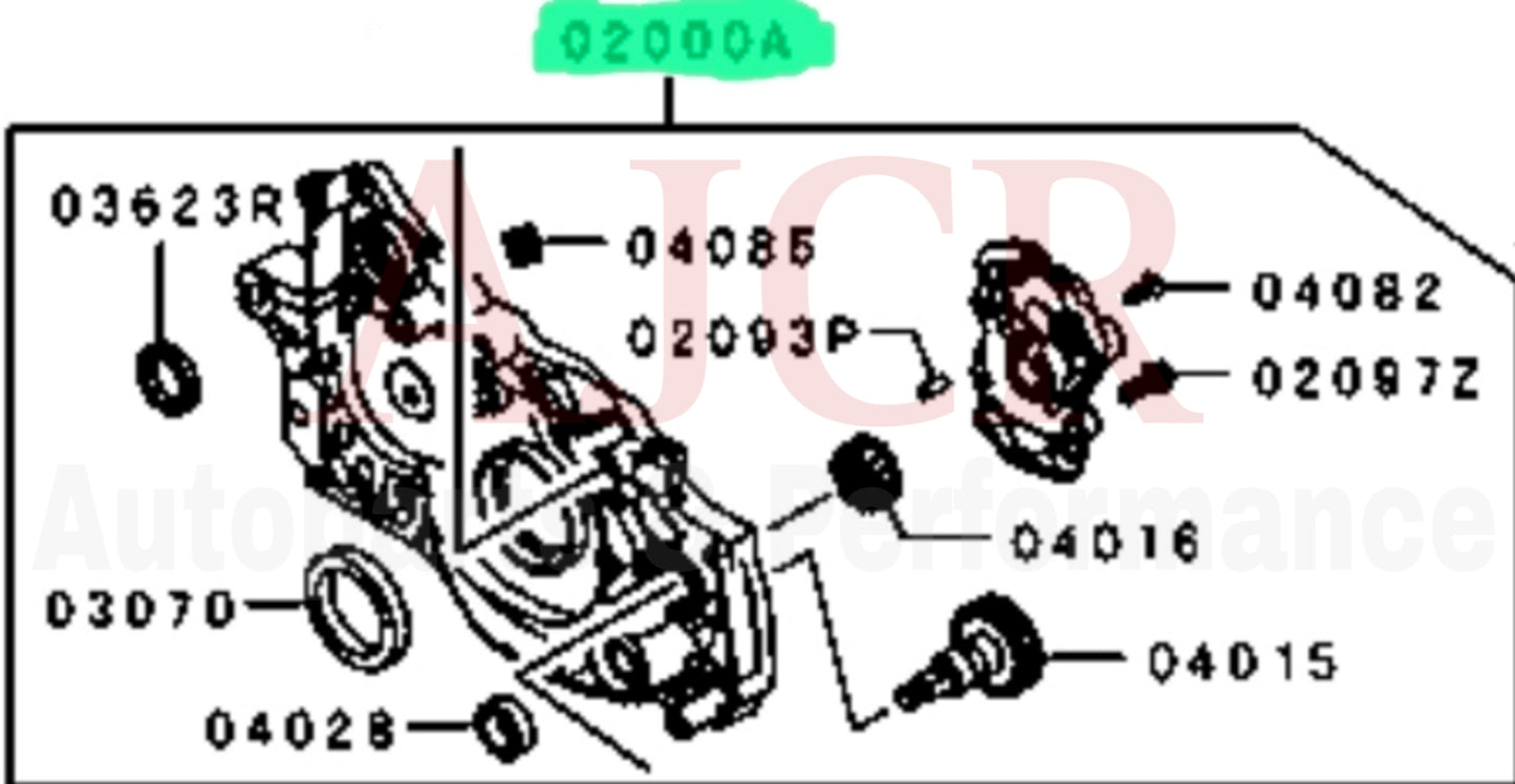 Mitsubishi Oil Pump Evo 4-9