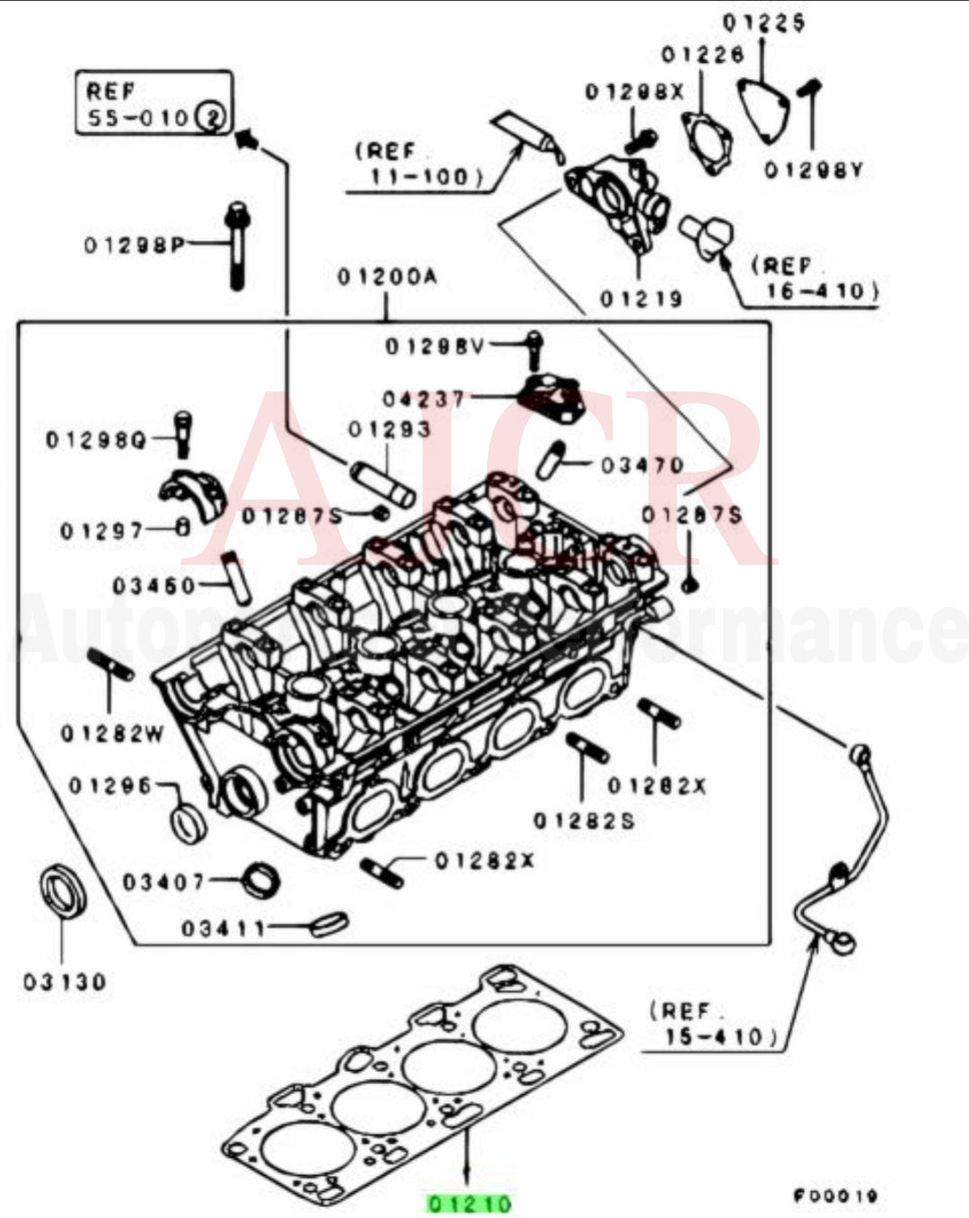 Mitsubishi Head Gasket Evo 9