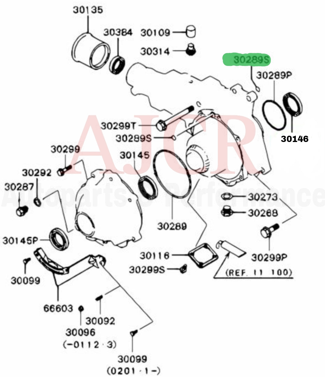 Mitsubishi Transfer Case Small Oring Evo 4-9 / Outlander 03-06