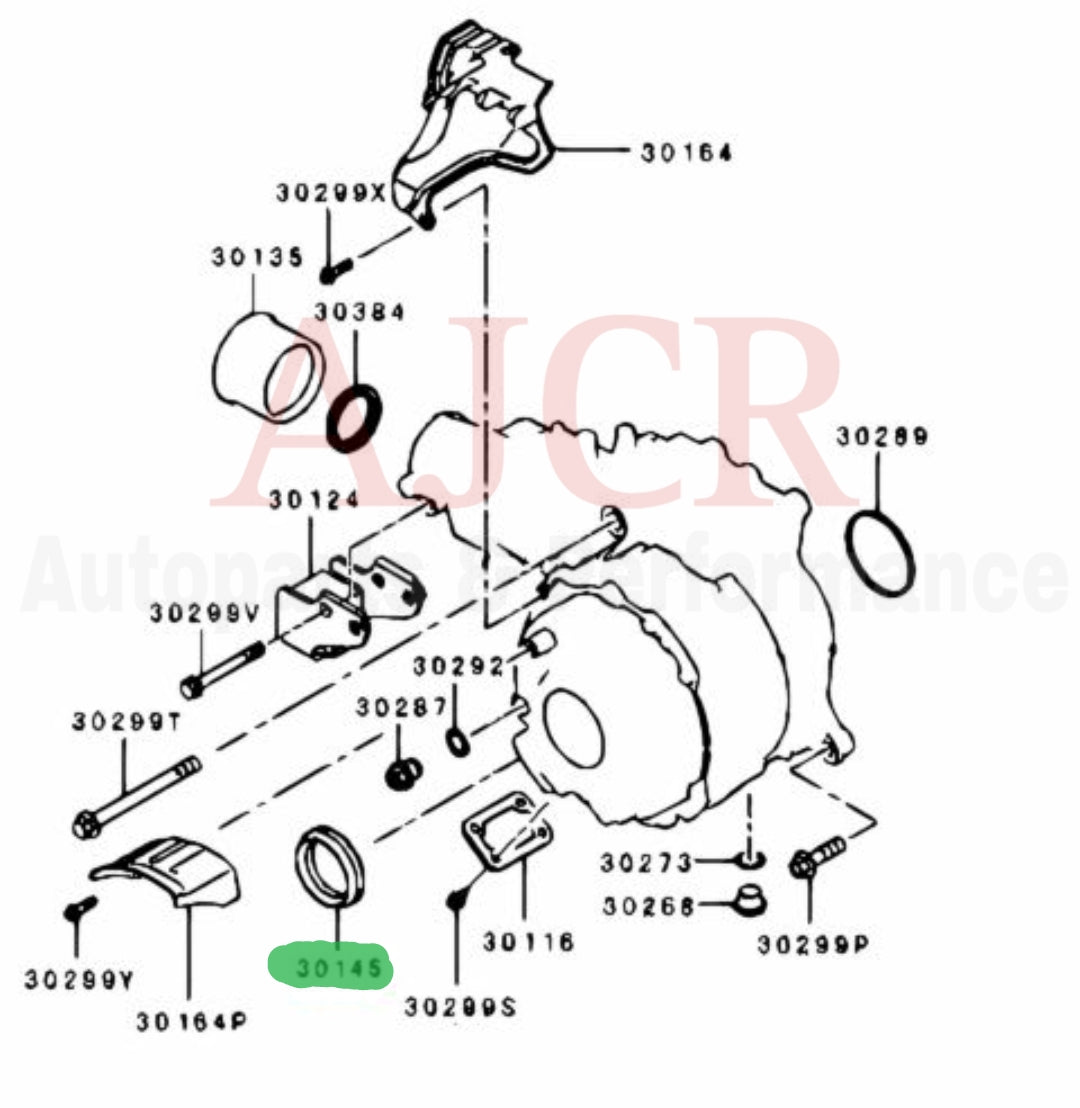 Mitsubishi Front RH Axle Seal Evo X