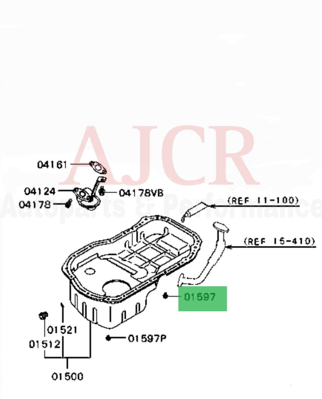 Mitsubishi Oil Pan Bolt Evo 1-9/ DSM