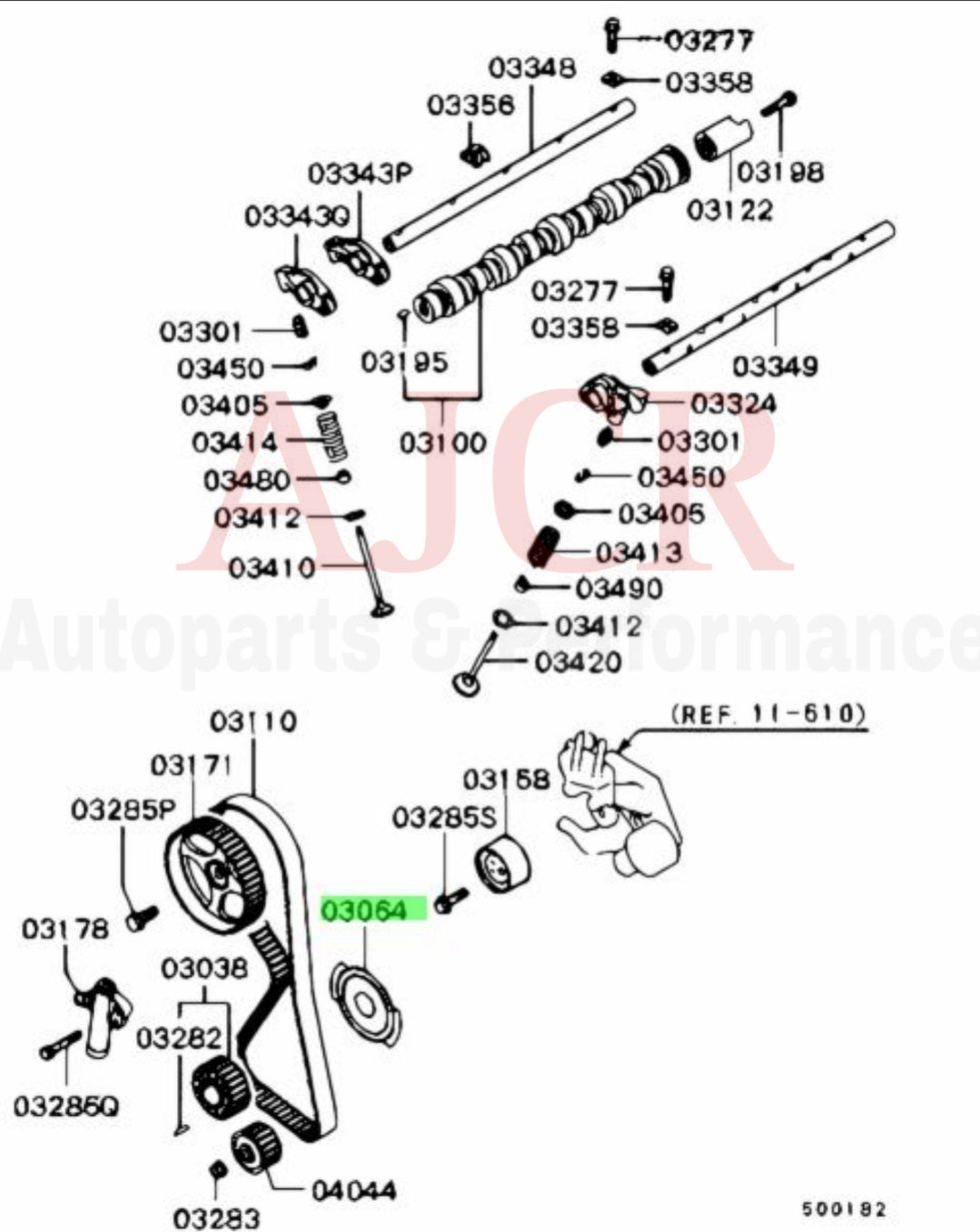 Mitsubishi Crank Trigger Plate Evo 4-9/2G DSM