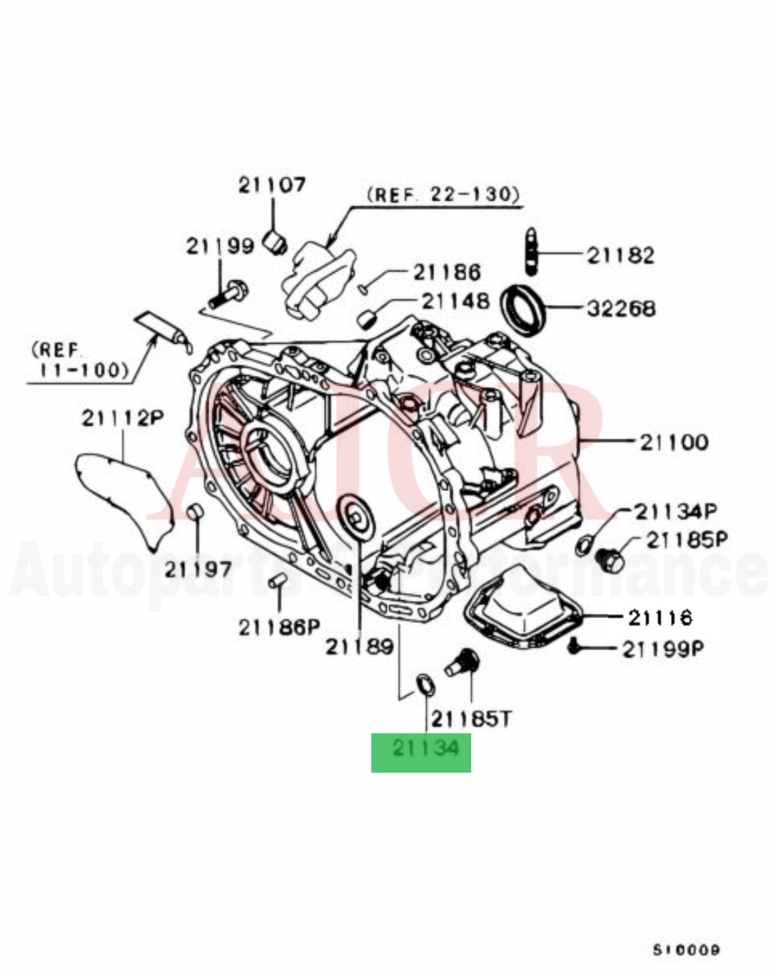 Mitsubishi Drain Plug Washer Gasket 18.2mm.