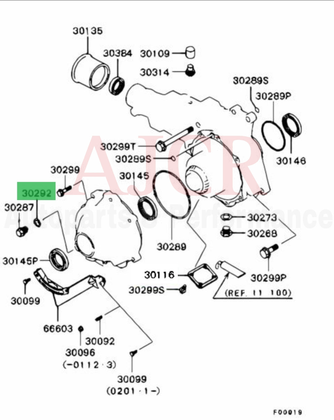 Mitsubishi M16 Oil Fill Washer Gasket Evo/DSM/3000GT/Mirage