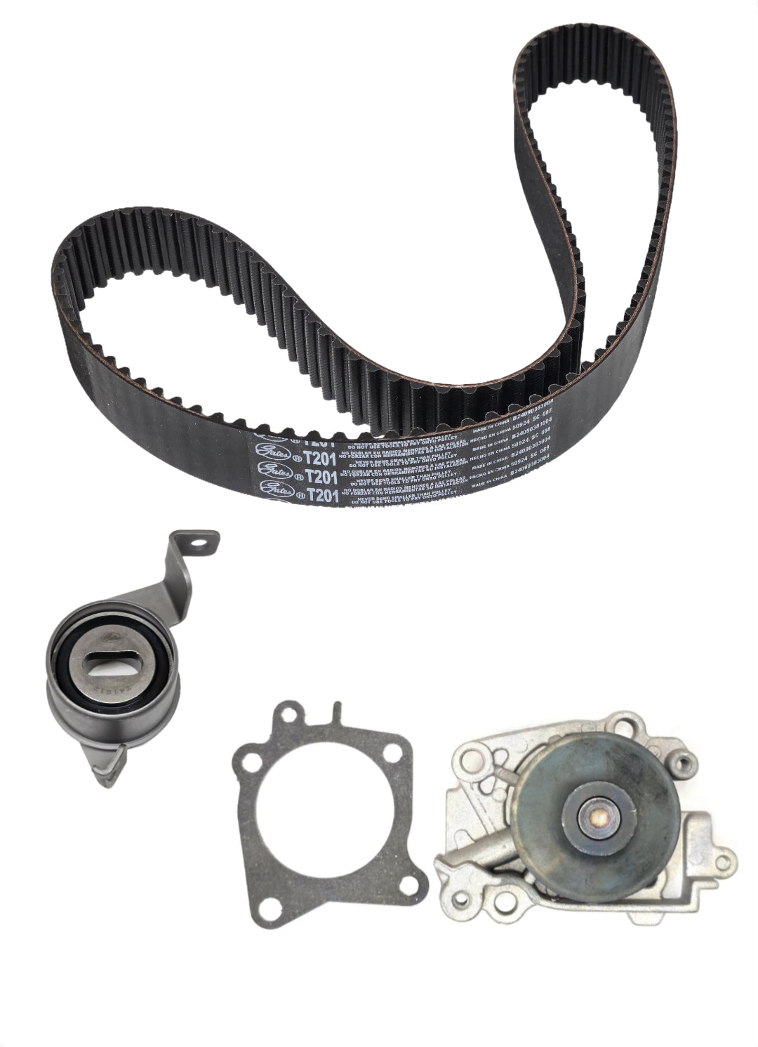 AJCR Gates Timing Belt Kit Lancer 02-06 4G94 2.0L SOHC
