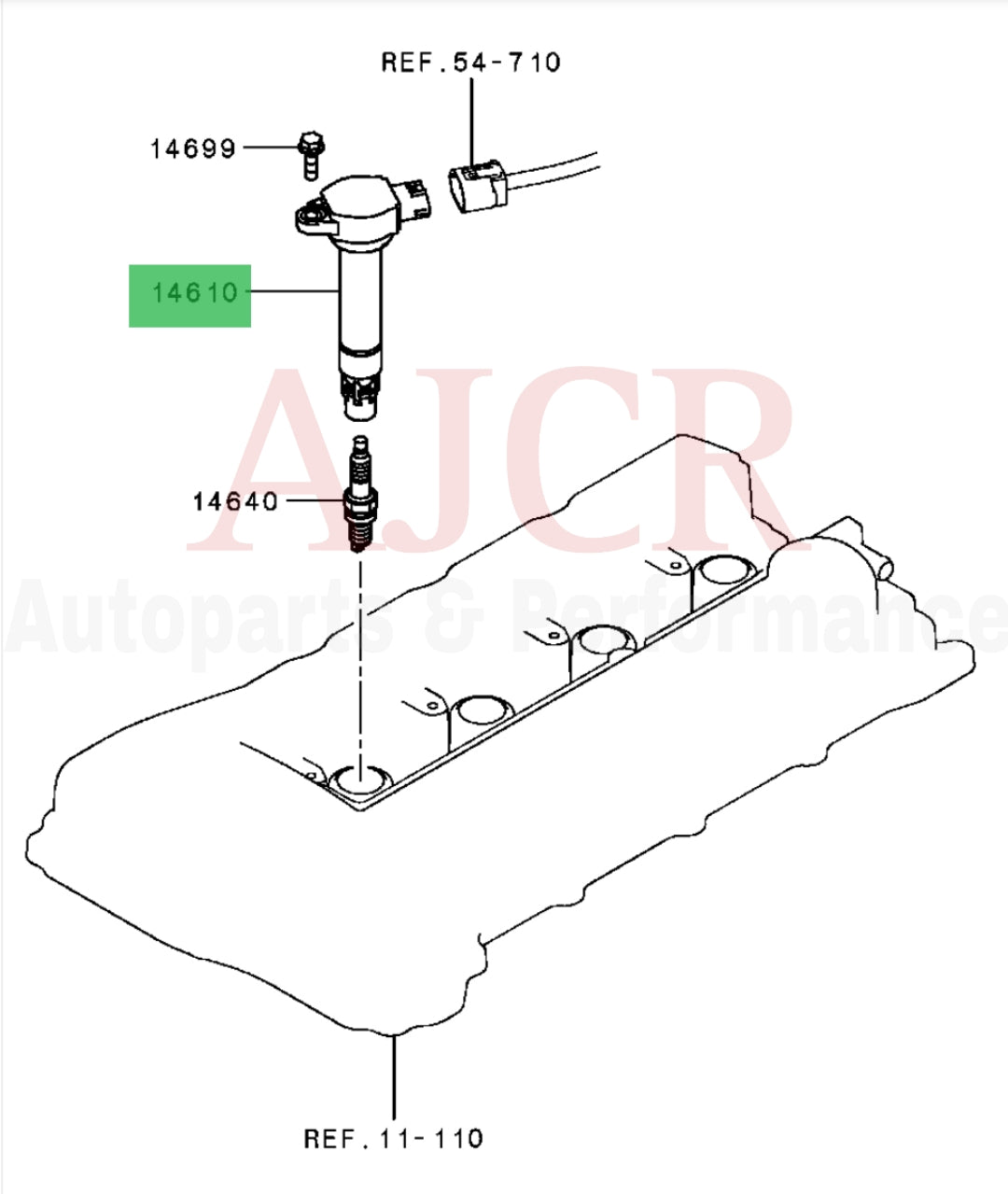 Mitsubishi Ignition Coil Evo X