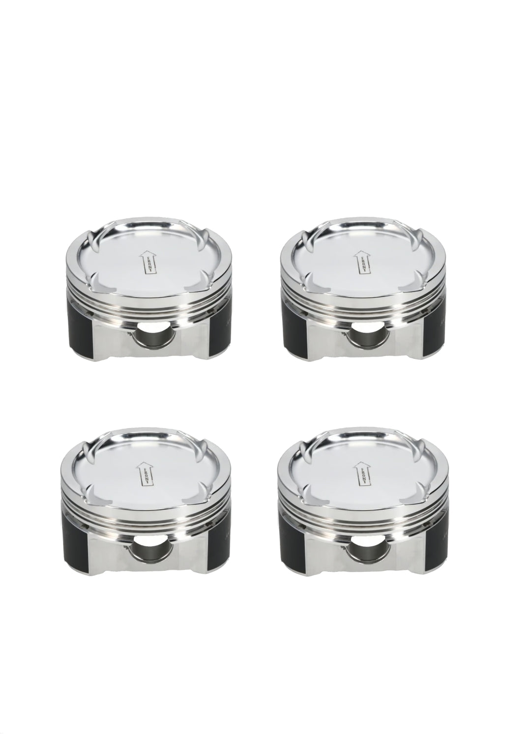 Manley Turbo Tuff Platinium Series Pistons Kit 2.0L (88mm Stroke & 150mm Rod) Evo 4-9/DSM 7-Bolt 4G63T