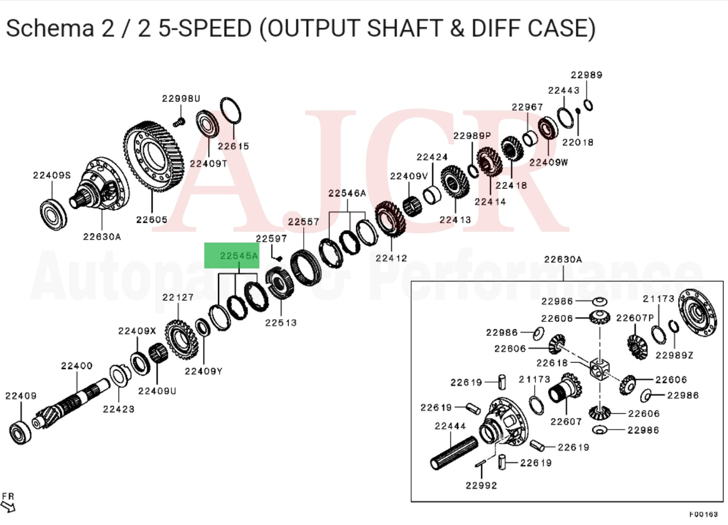 Mitsubishi 1st Gear Synchro Ring Evo X
