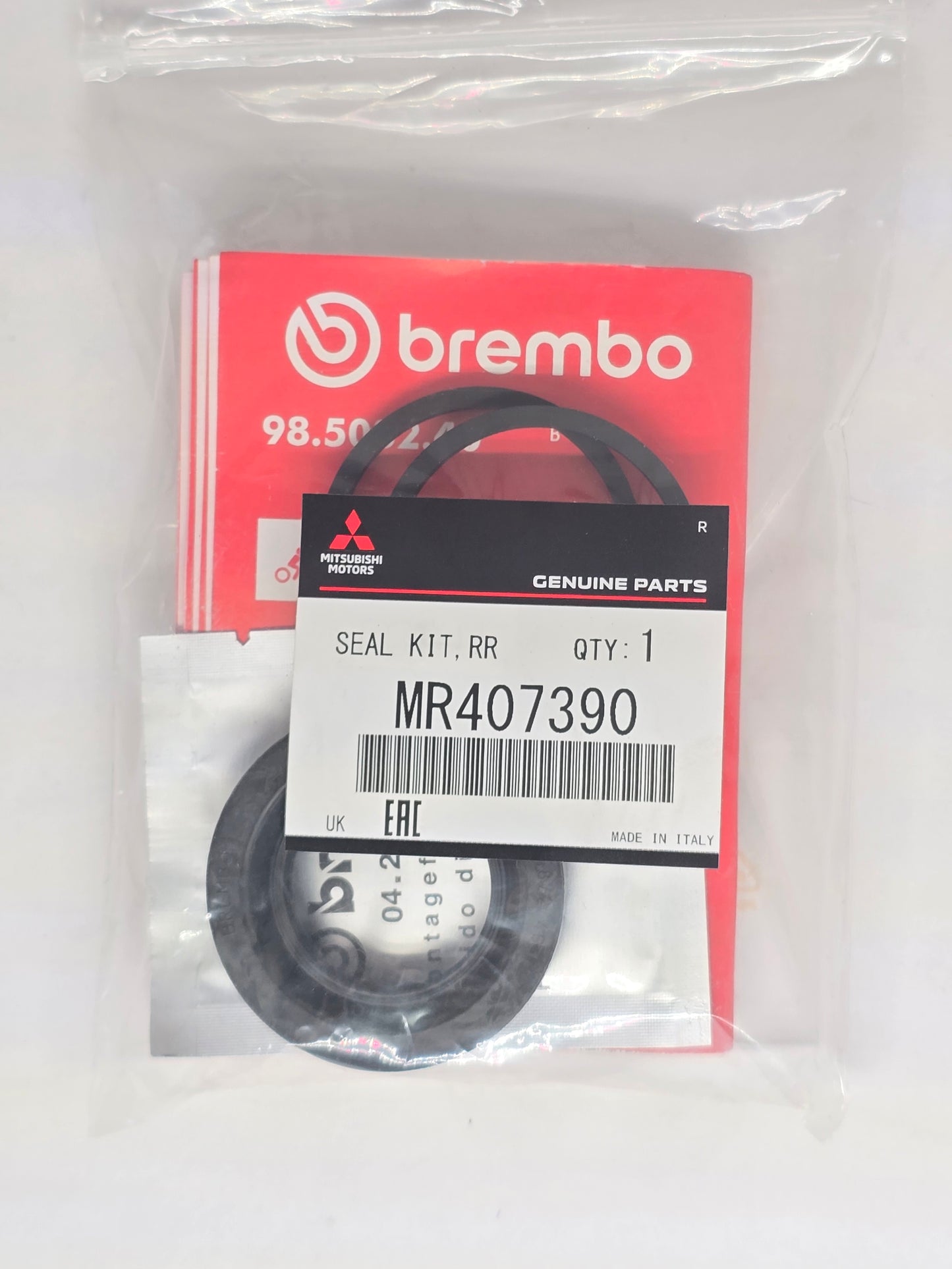 Mitsubishi Rear Brembo Caliper Rebuild Kit Evo 5-9/X