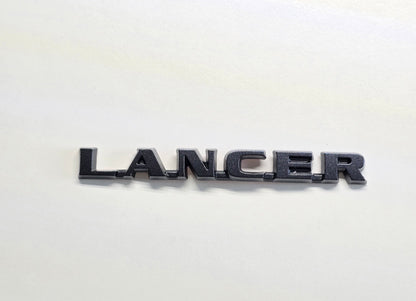 Mitsubishi Trunk JDM Black (LANCER) Emblem Evo 8/9 MR