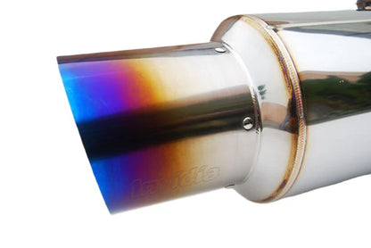 Invidia EVO X Racing Single Titanium tip Cat-back Exhaust