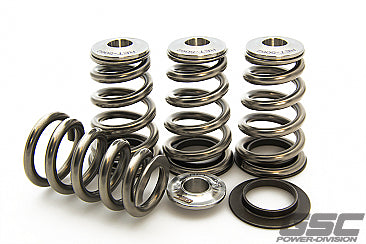 GSC High Pressure Single Conical Valve Spring and Ti Retainer kit 4B11T (5062)
