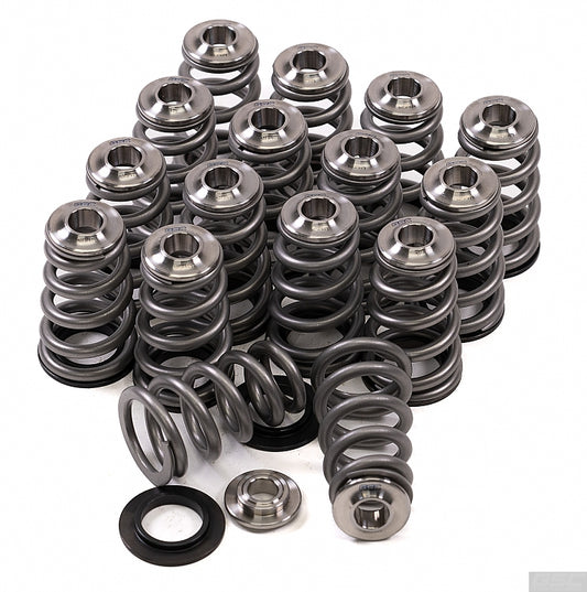 GSC 5073 High Pressure Conical Spring Set with Titanium Retainer & Chromoly Spring Seat Subaru Turbo EJ