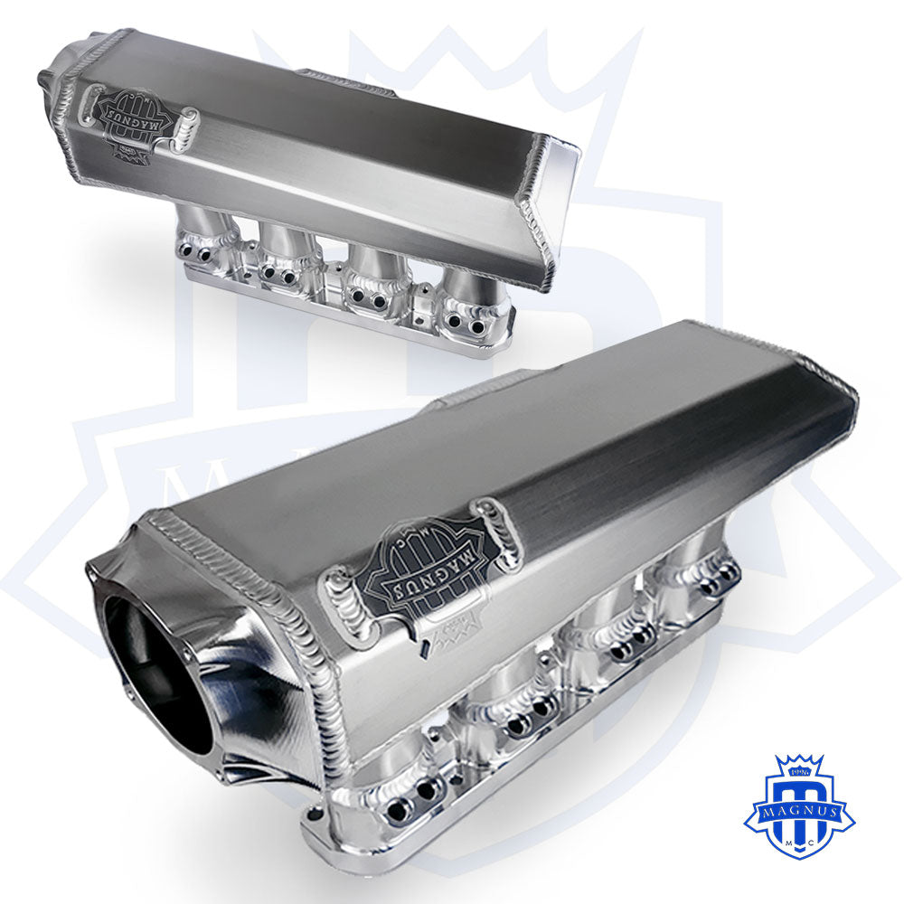 Magnus Mitsubishi Evo X Sheetmetal Intake Manifold 4 / 8 / 12 Injectors