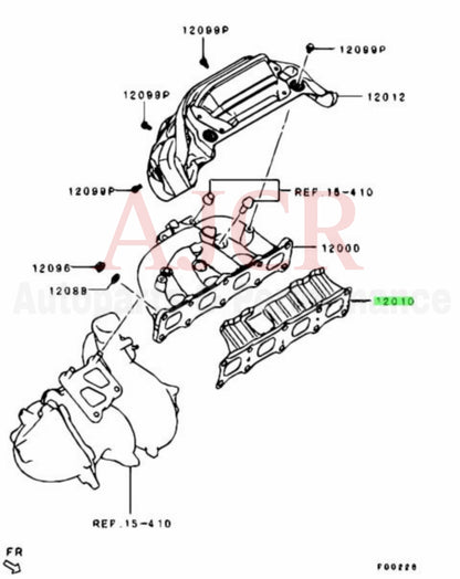 Mitsubishi Exhaust Manifold Gasket Evo X