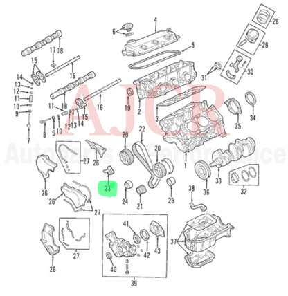 Mitsubishi Timing Belt Hydraulic Tensioner 6G75