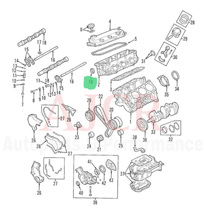 Mitsubishi Camshaft Seal Evo/DSM/Mirage/6G75