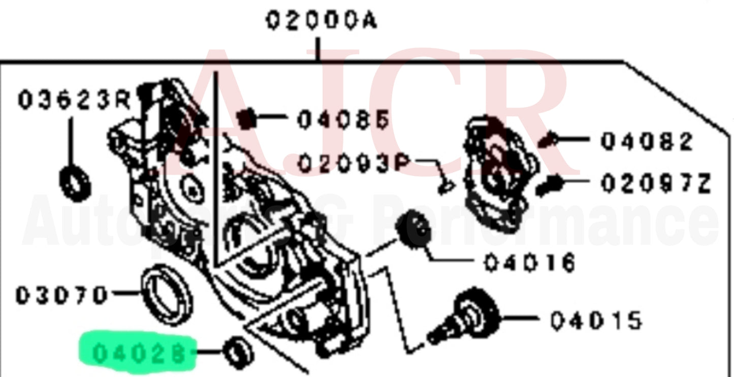 Musashi Oil Pump Sprocket Seal Evo 1-9,1G/2G DSM
