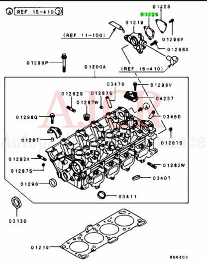 Mitsubishi Exhaust Cam Housing Gasket Evo 4-9/ 97-99 DSM