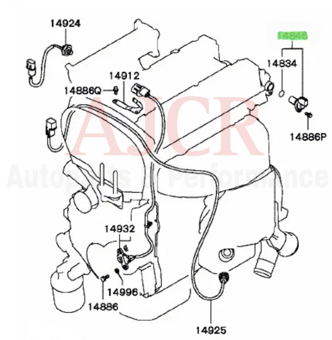 Hella Exhaust Cam Position Sensor Evo 4-9/2G DSM