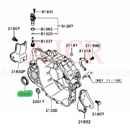Mitsubishi Axle Seal Evo IV-X