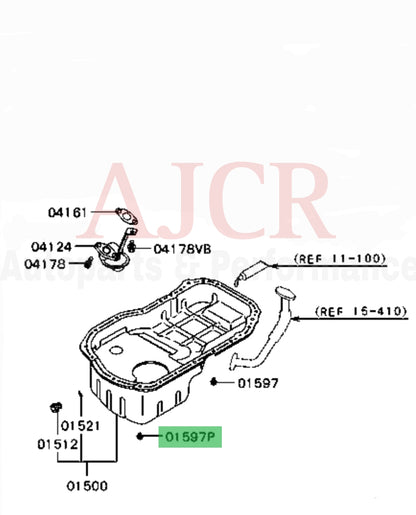Mitsubishi Oil Pan Short Bolt Evo 4-9