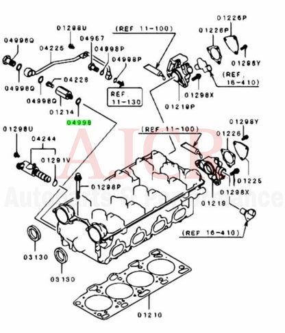 Mitsubishi 14MM Copper Crush Washer Evo/DSM