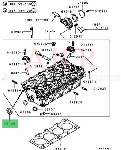 Musashi Camshaft Seal Evo/DSM/Mirage/6G75