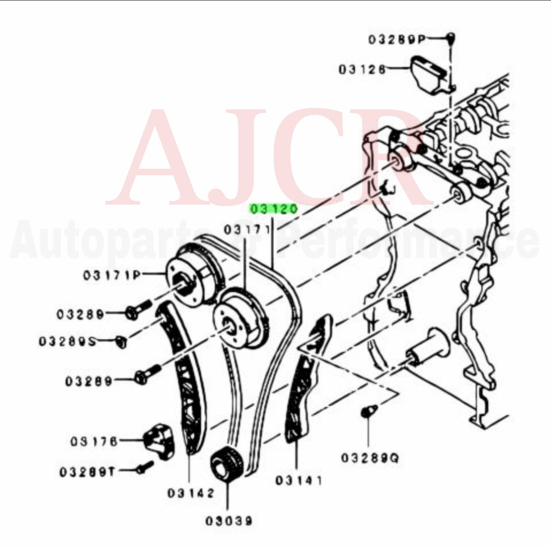Mitsubishi Timing Chain Evo X