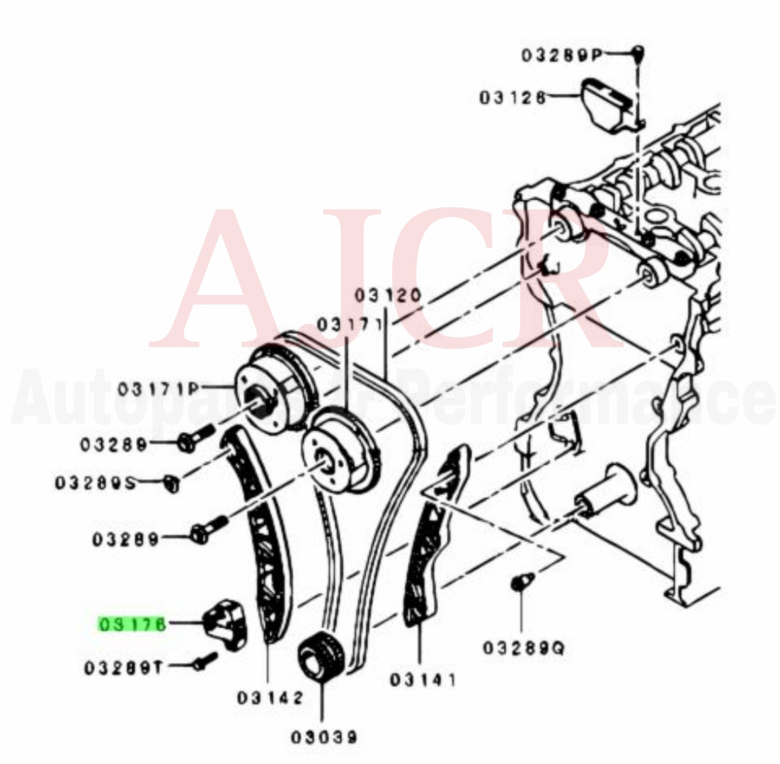 Mitsubishi Timing Chain Tensioner Evo X