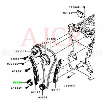 Mitsubishi Timing Chain Tensioner Evo X