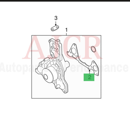 Mitsubishi Water Pump Gasket Eclipse/Endeavor/Galant V6