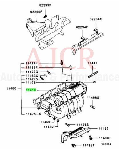 Mitsubishi Intake Manifold Gasket 1G DSM