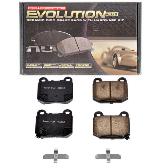Power Stop Rear Ceramic Brake Pad Evo 5-9 (With Brembo)