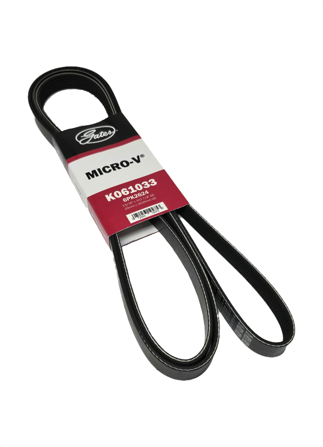 Gates Serpentine Belt Evo X