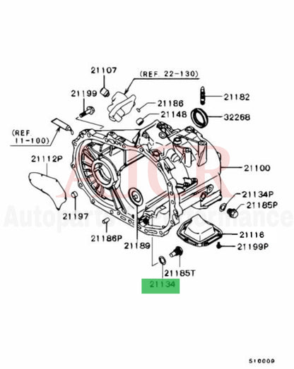 Mitsubishi Drain Plug Washer Gasket 18.2mm.
