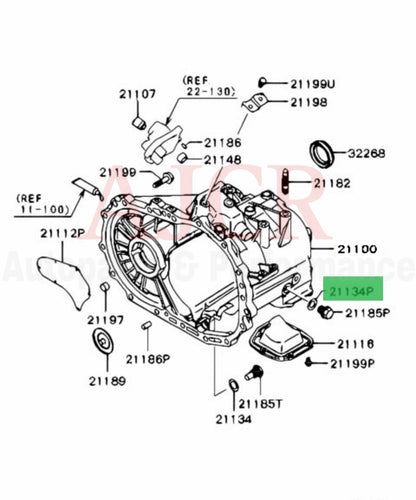 Mitsubishi M16 Oil Fill Washer Gasket Evo/DSM/3000GT/Mirage
