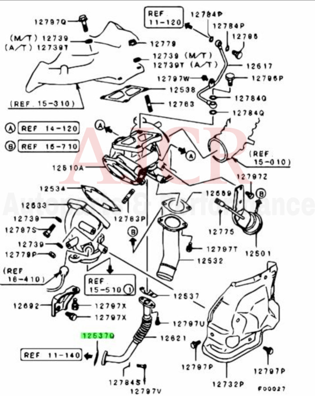 Mitsubishi Oil Return Line Gasket Evo/DSM/3000GT