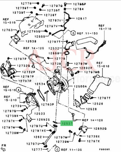 Mitsubishi Oil Return Line Gasket Evo/DSM/3000GT
