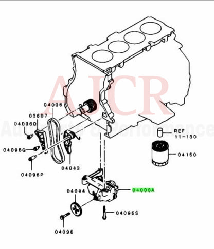 Mitsubishi Oil Pump Evo X