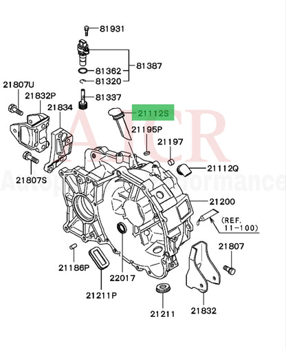 Mitsubishi Transmission Breather Evo 4-9 5-Speed