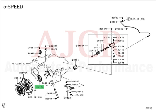 Mitsubishi Clutch Release Bearing Evo X