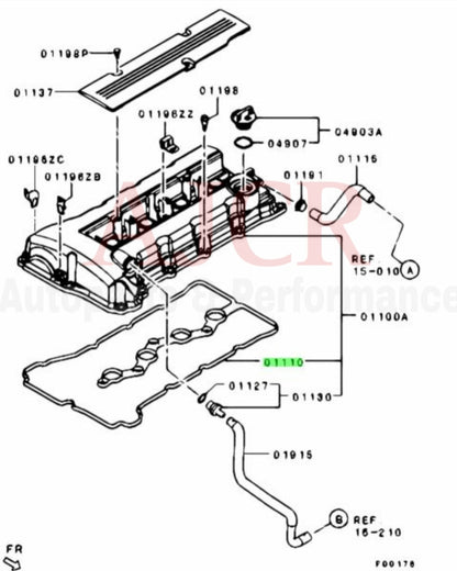 Fel-Pro Valve Cover Gasket Kit Evo X