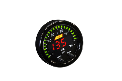 AEM X-Series Fluid Pressure Gauge Kit