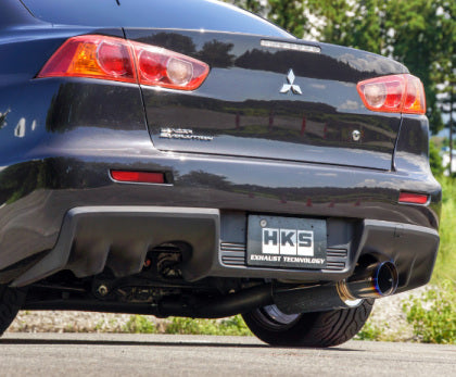 HKS Hi-Power Single Exit Exhaust System Evo X